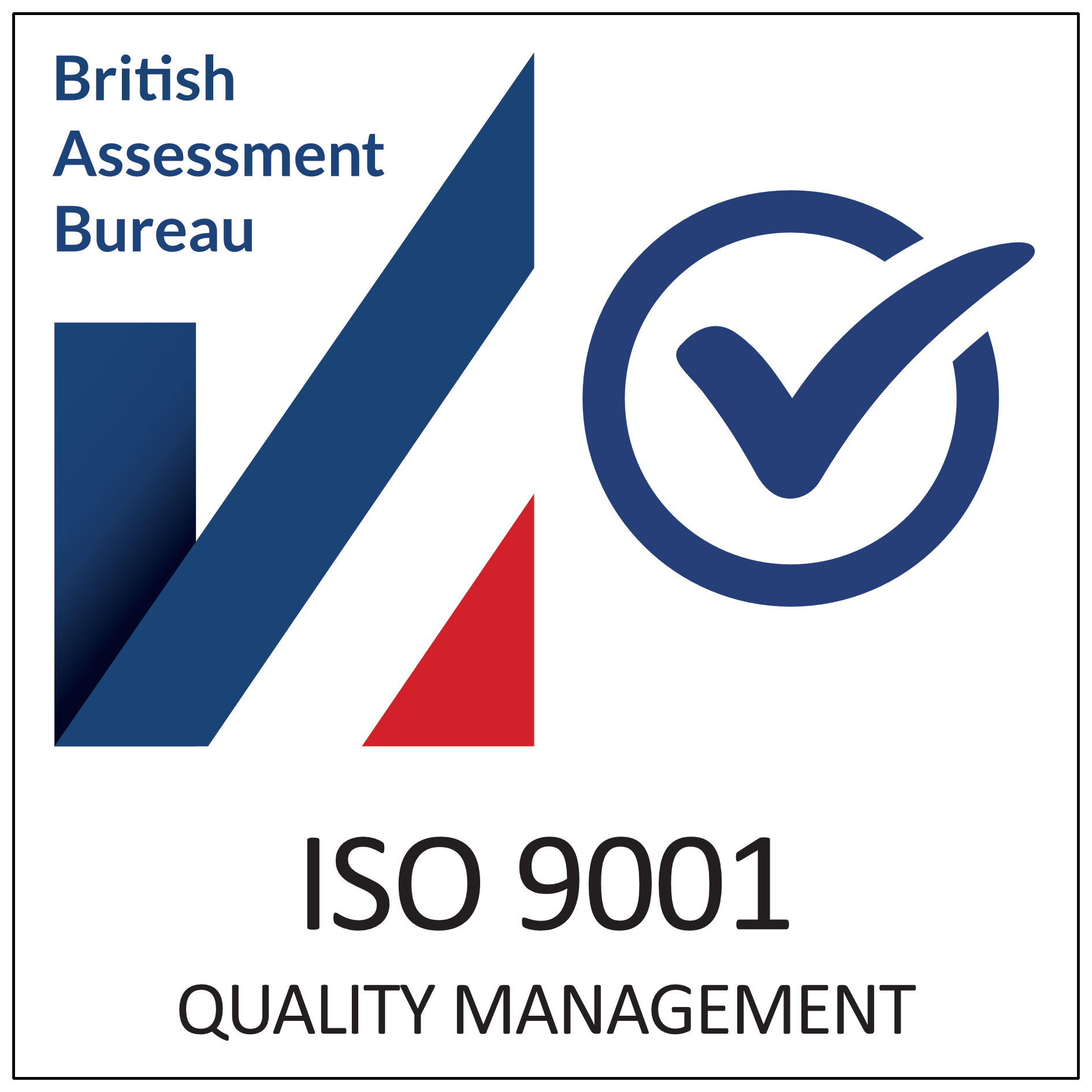 ISO 9001 badge